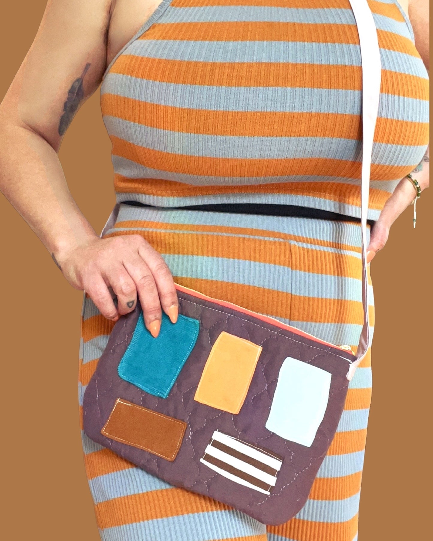 Cross Body Zipper