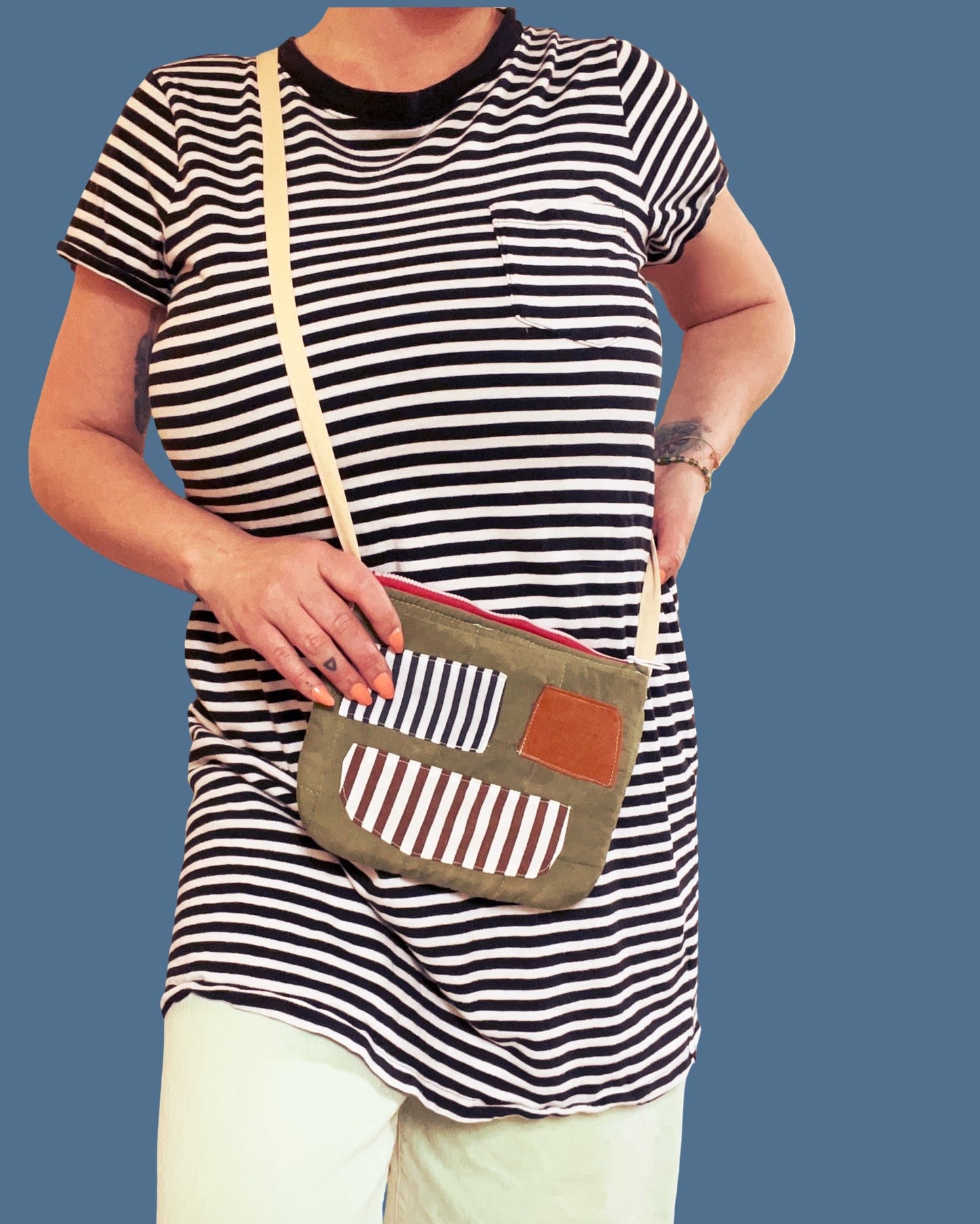 Cross Body Zipper
