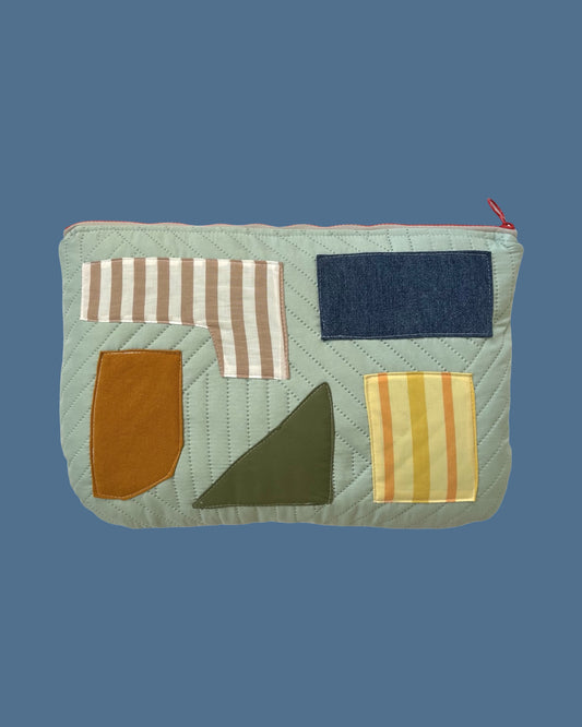 Big Zipper Clutch