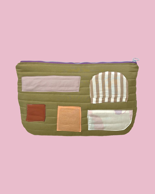 Big Zipper Clutch