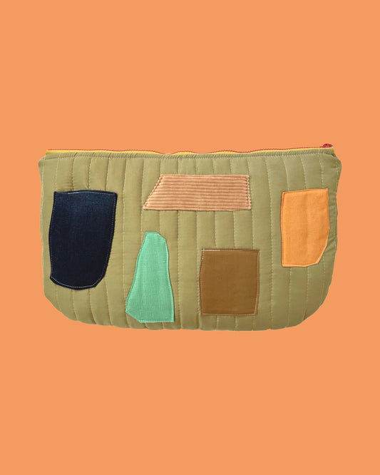 Big Zipper Clutch