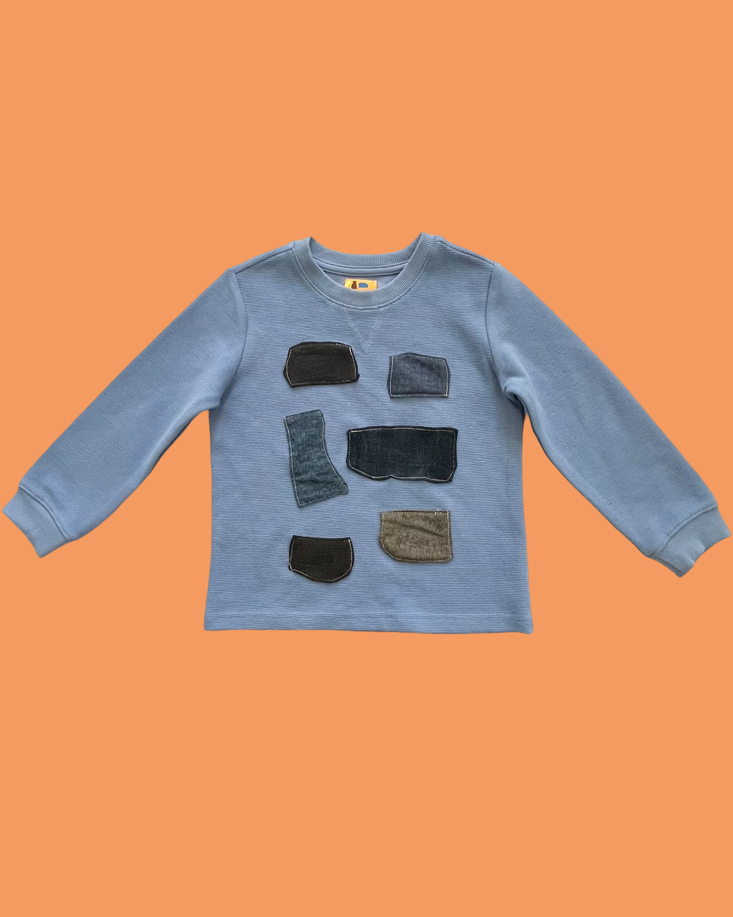 Patch work Sweater 4T